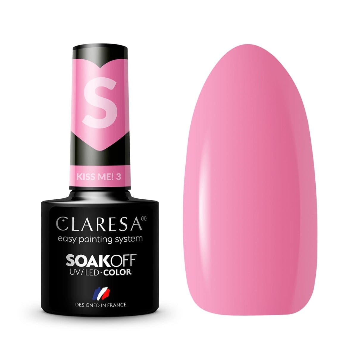 Claresa Esmalte Semipermanente Kiss Me! 3 5g