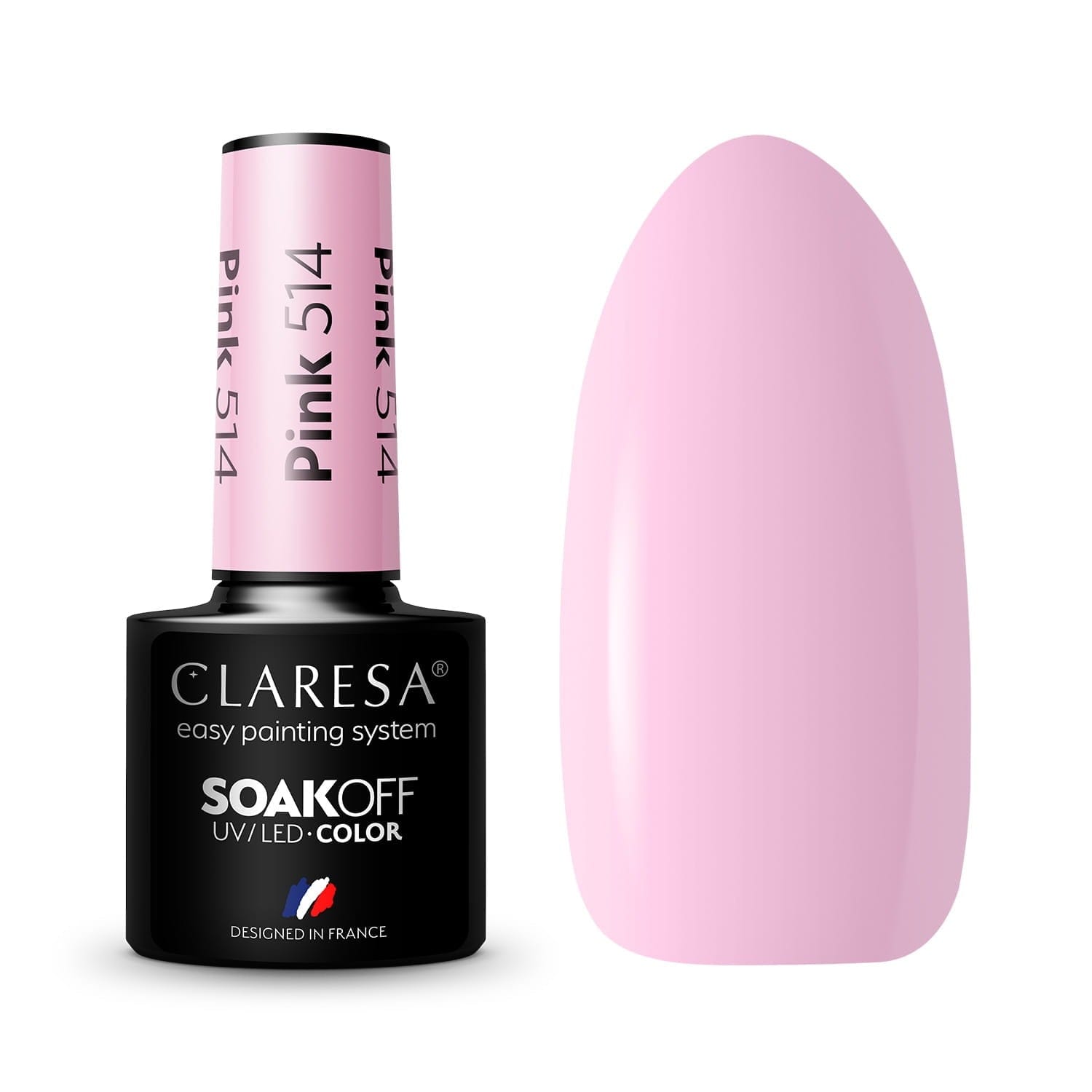 Claresa Esmalte Semipermanente Pink 514 5g