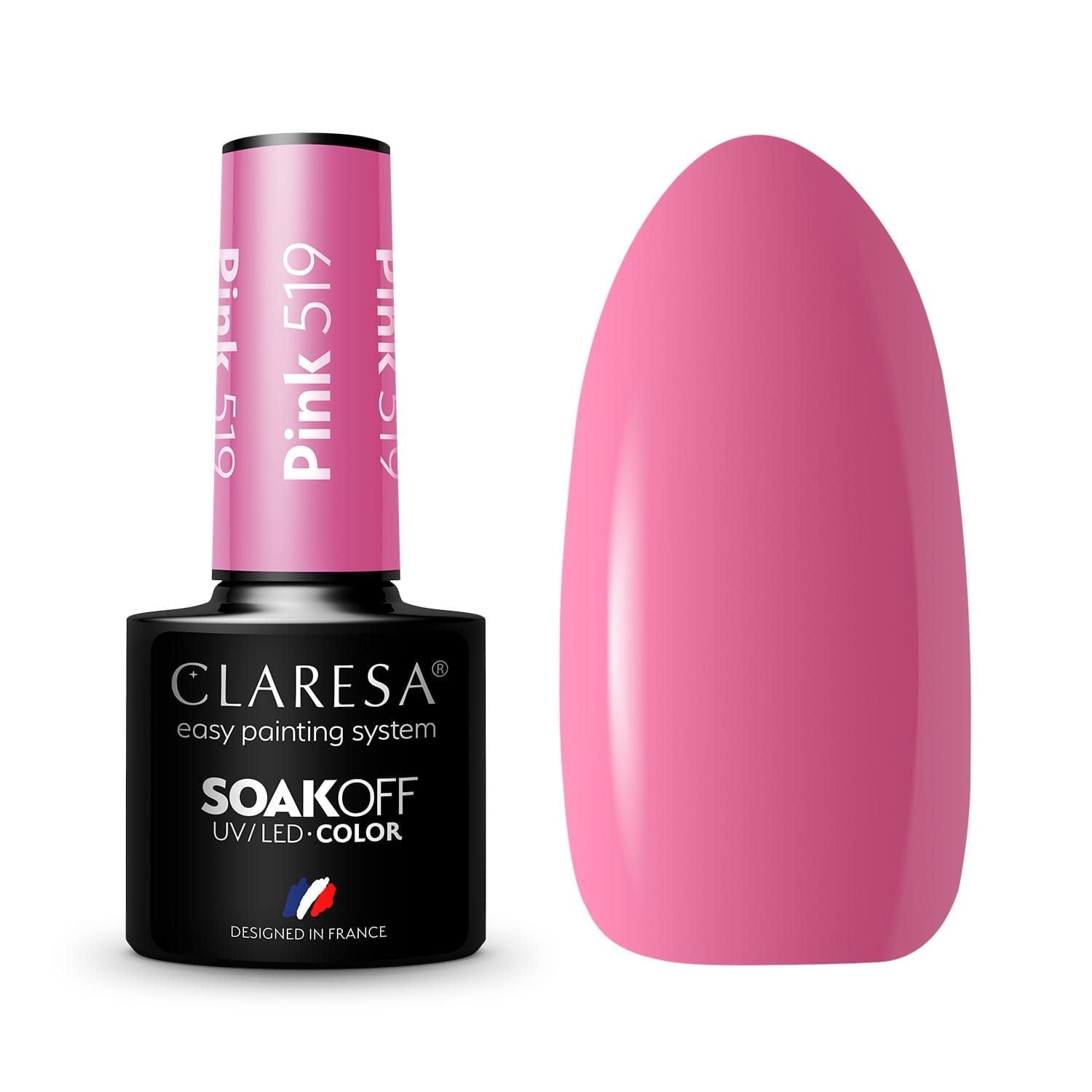 Claresa Esmalte Semipermanente Pink 519 5g