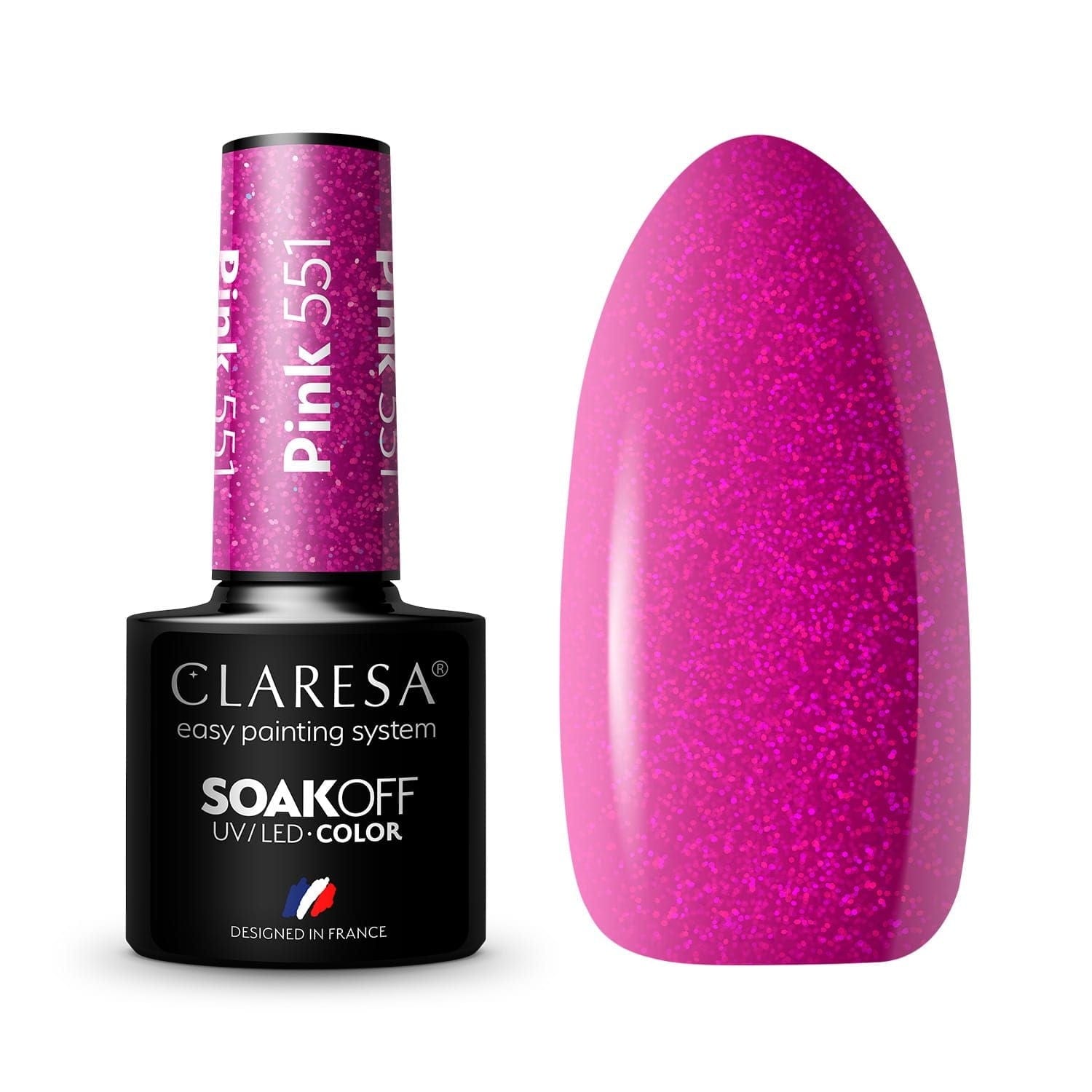 Claresa Esmalte Semipermanente Pink 551 5g