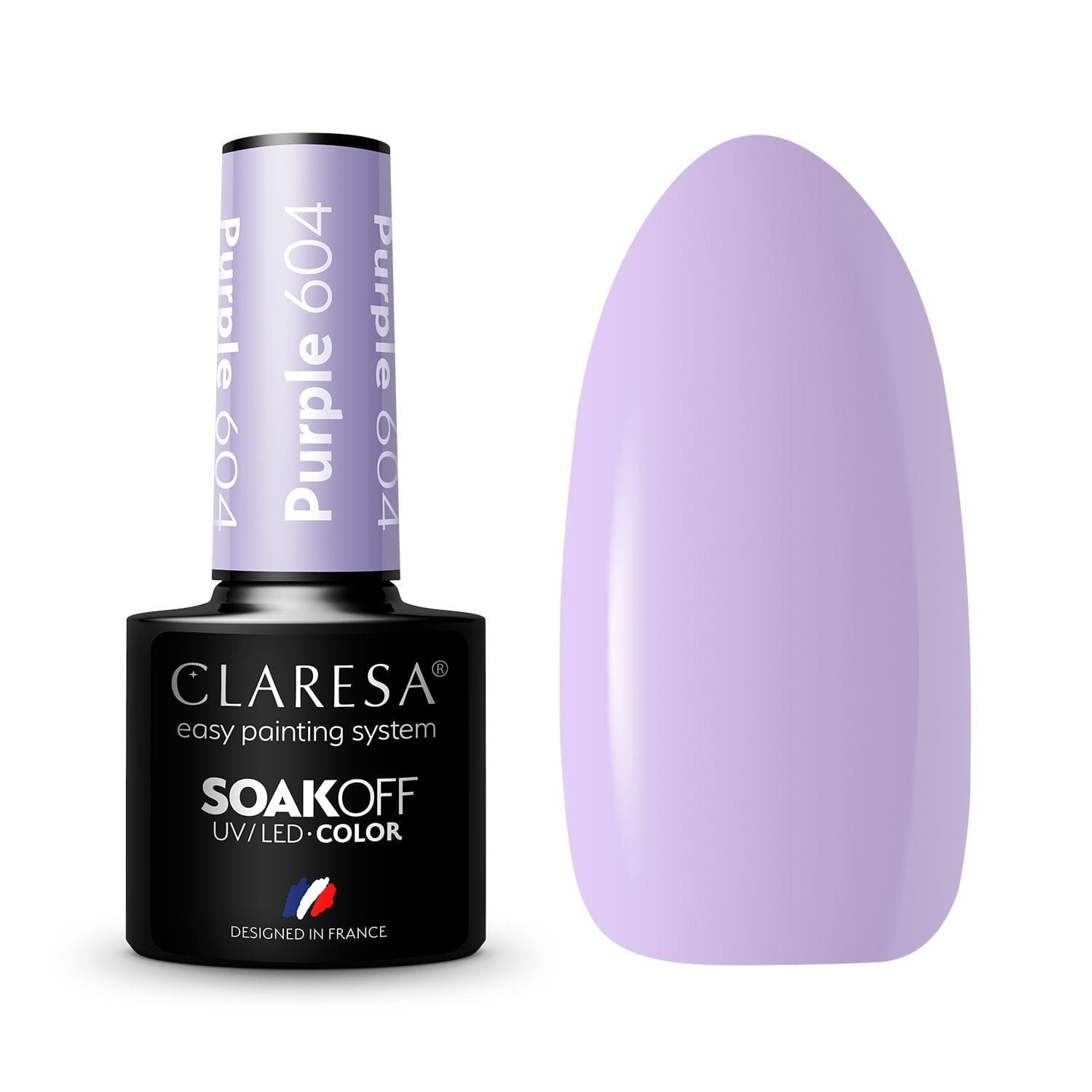 Claresa Esmalte Semipermanente Purple 604 5g