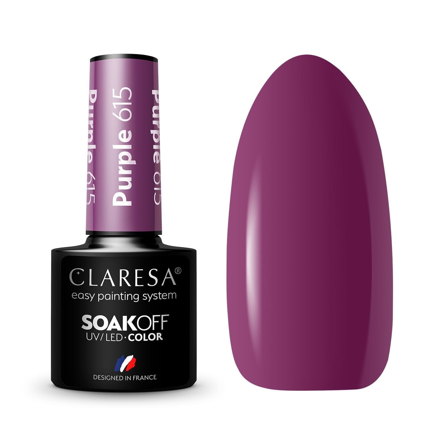 Claresa Esmalte Semipermanente Purple 615 5g