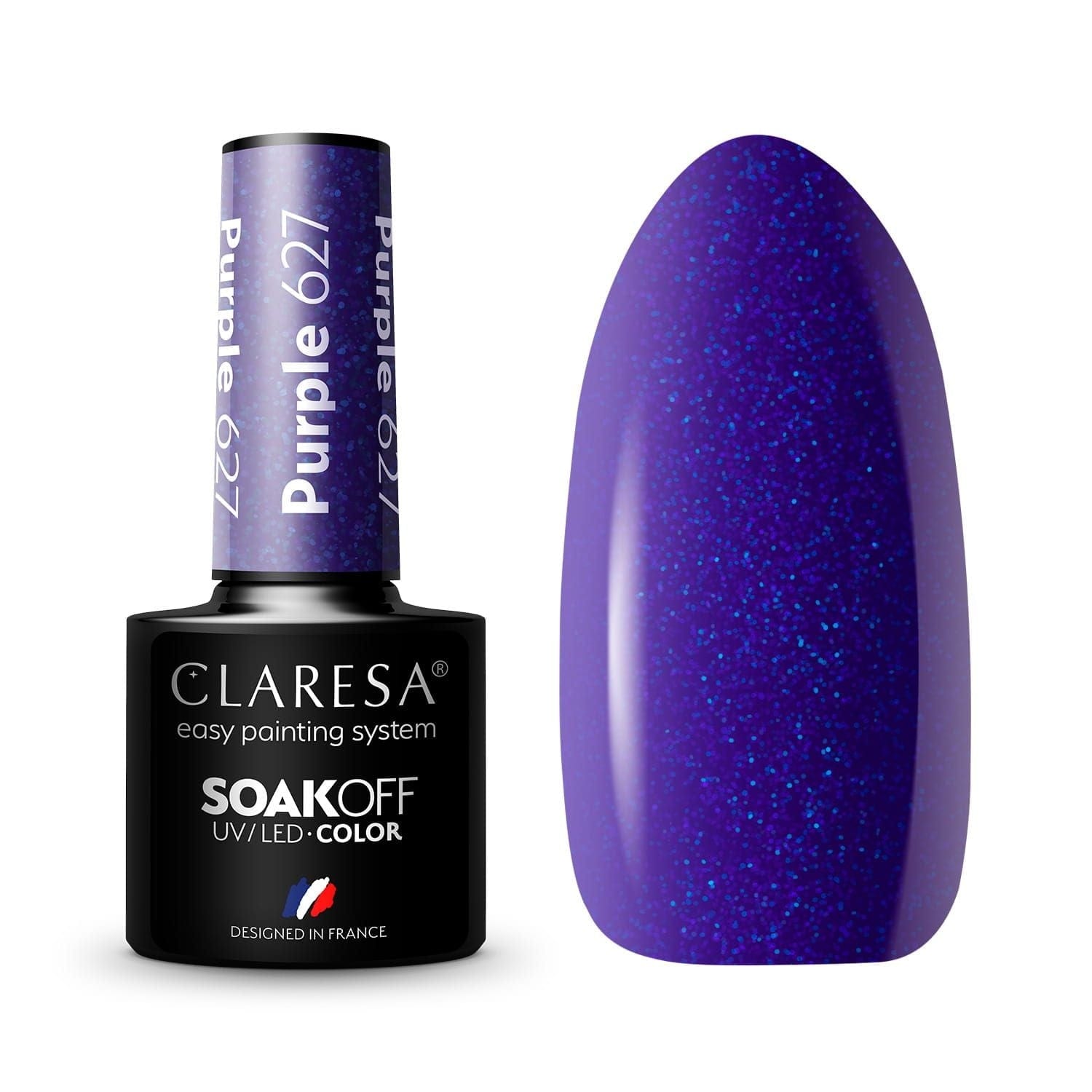 Claresa Esmalte Semipermanente Purple 627 5g