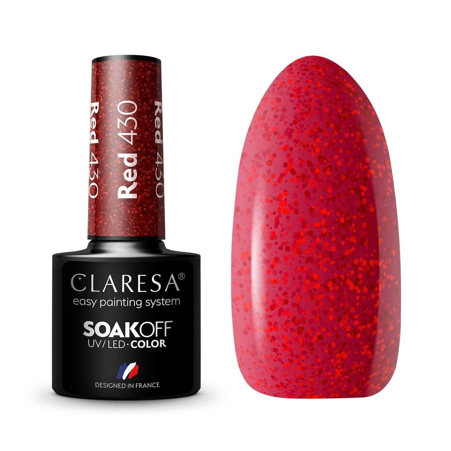 Claresa Esmalte Semipermanente Red 430 5g