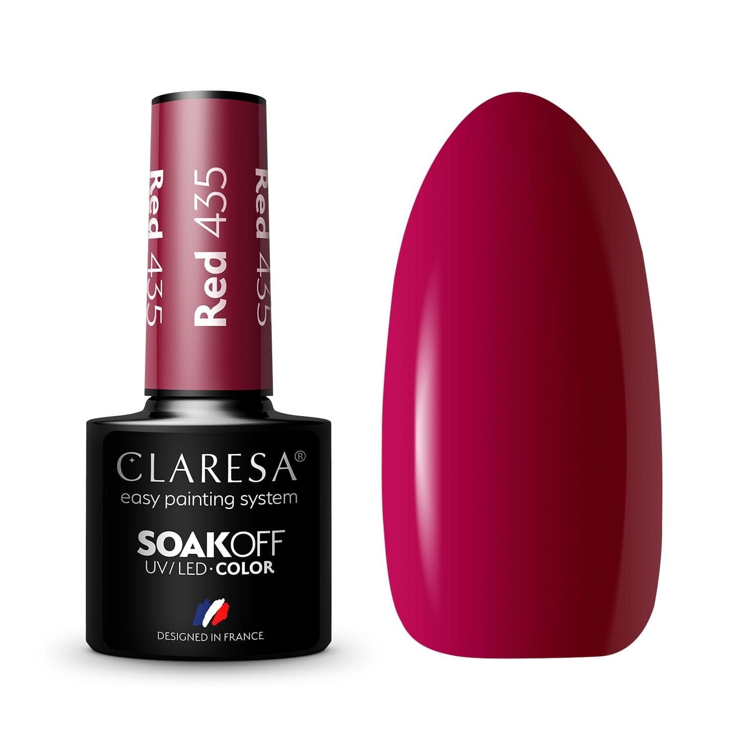 Claresa Esmalte Semipermanente Red 435 5g