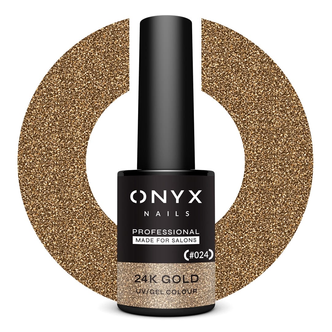 Onyx Nails Esmalte Semipermanente 024 24K Gold 7ml