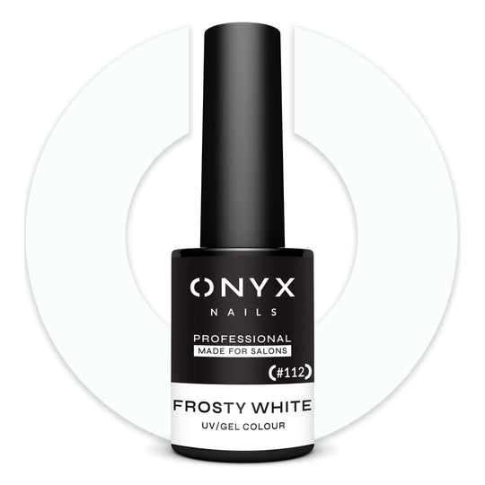 Onyx Nails Esmalte Semipermanente 112 Frosty White 7ml