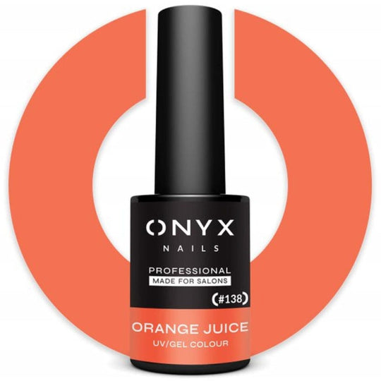 Onyx Nails Esmalte Semipermanente 138 Orange Juice 7ml