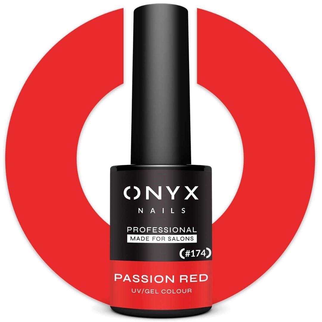 Onyx Nails Esmalte Semipermanente 174 Passion Red 7ml