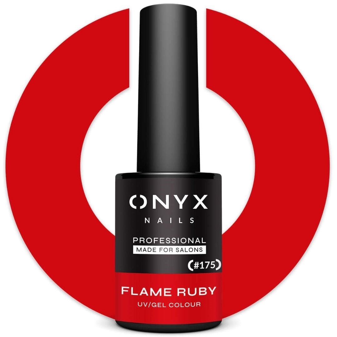 Onyx Nails Esmalte Semipermanente 175 Flame Ruby 7ml