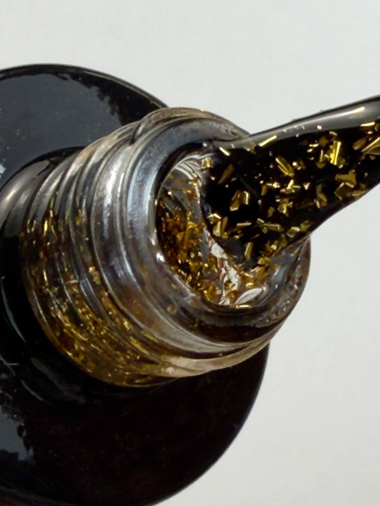 Top Coat No Wipe Effect T03 Gold Flakes 7ml