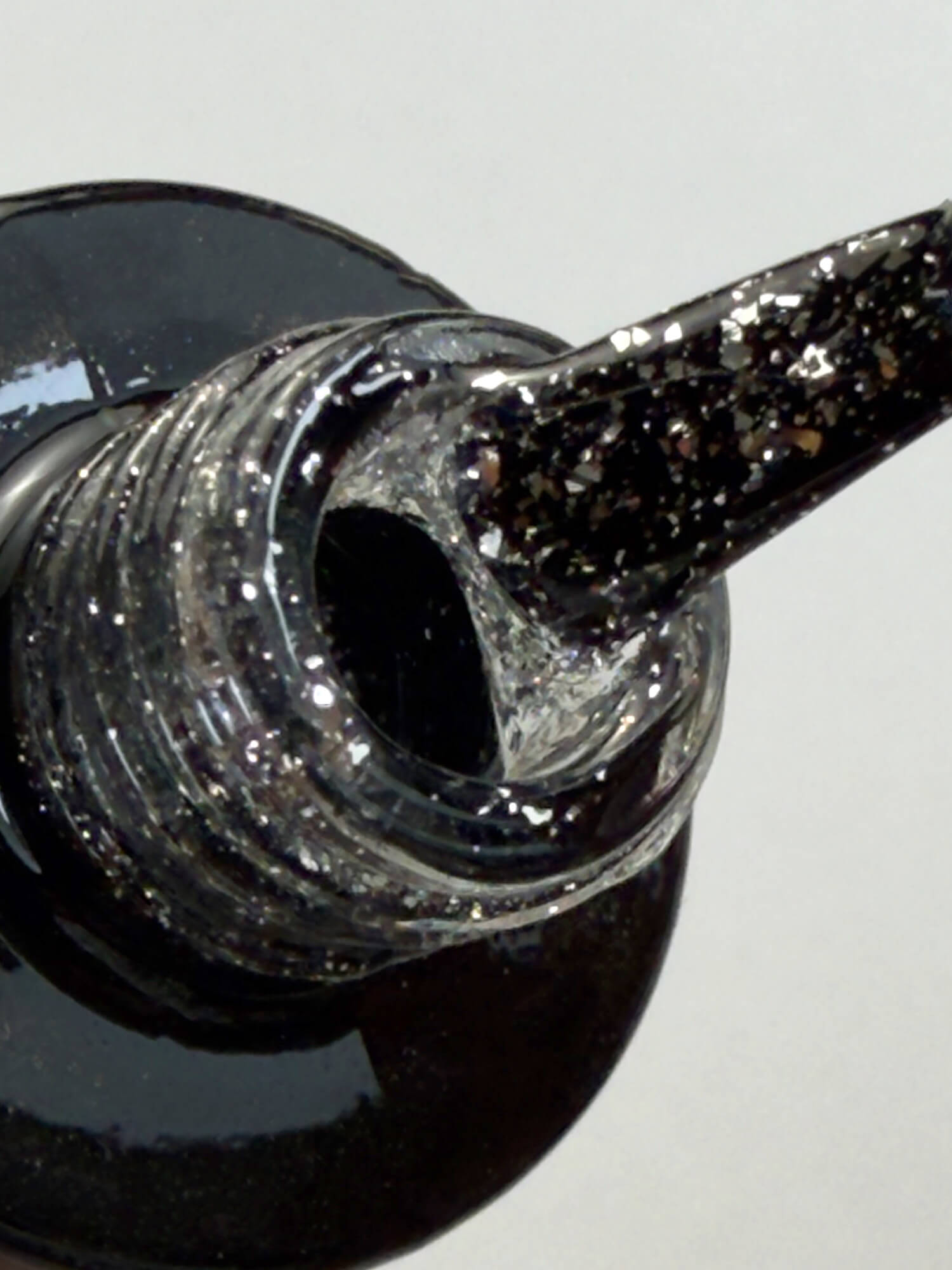 Top Coat No Wipe Effect T04 Silver Flakes 7ml