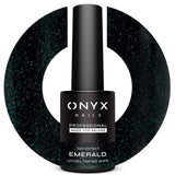 Onyx Nails Top Coat No Wipe Effect T08 Emerald 7ml