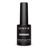 Onyx Nails Top Coat No Wipe Great Matte 7ml