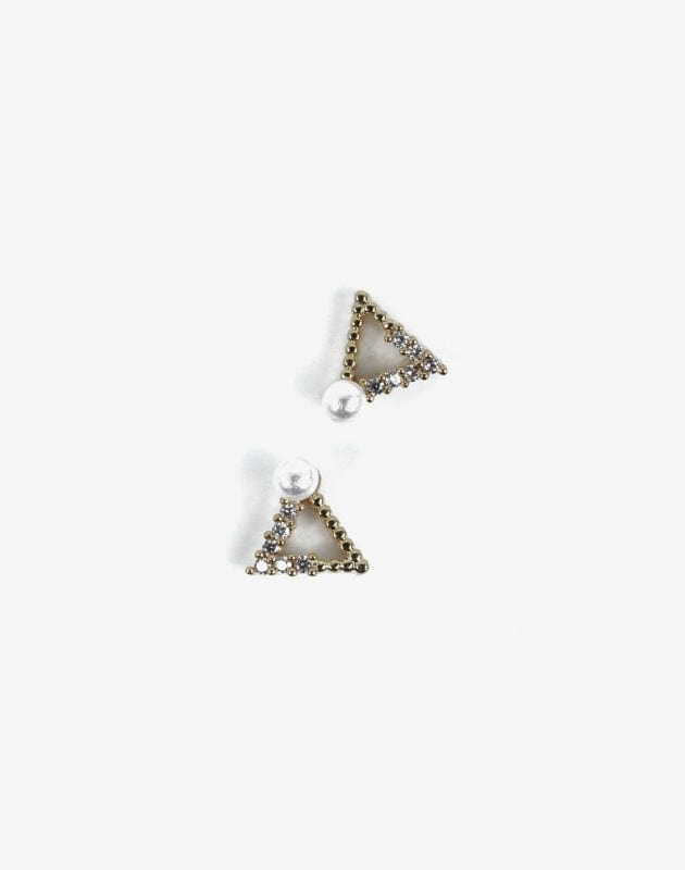 Semilac Decoraciones 784 Gold Triangles 2 uds.