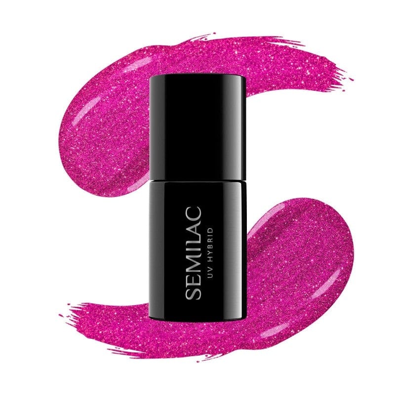 Semilac Esmalte Semipermanente 348 Charming Ruby glitter 7ml