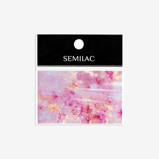 Semilac Foil 12 Rose Gold Marble